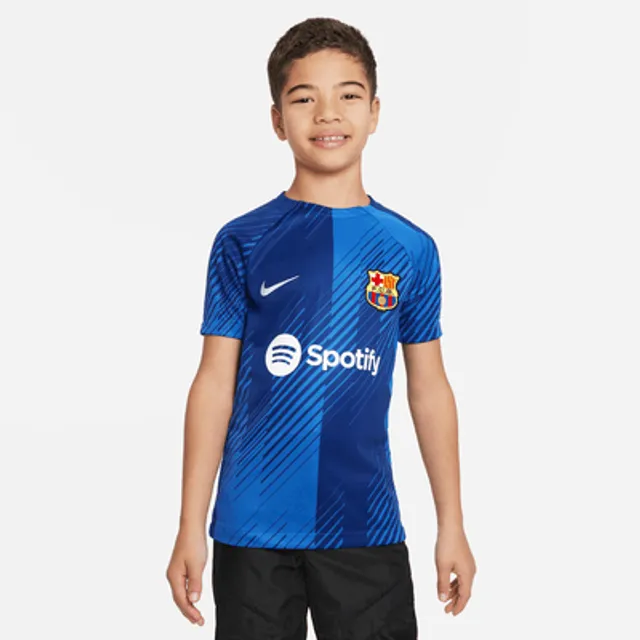 Liverpool Kids Blue Pre-Match Jersey 2020/21, Official Nike