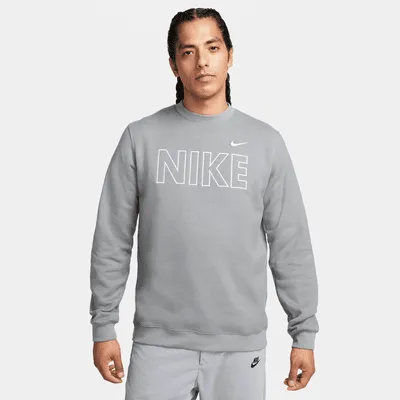 Nike Sportswear Club Fleece Men's Crew-Neck Sweatshirt. Nike.com