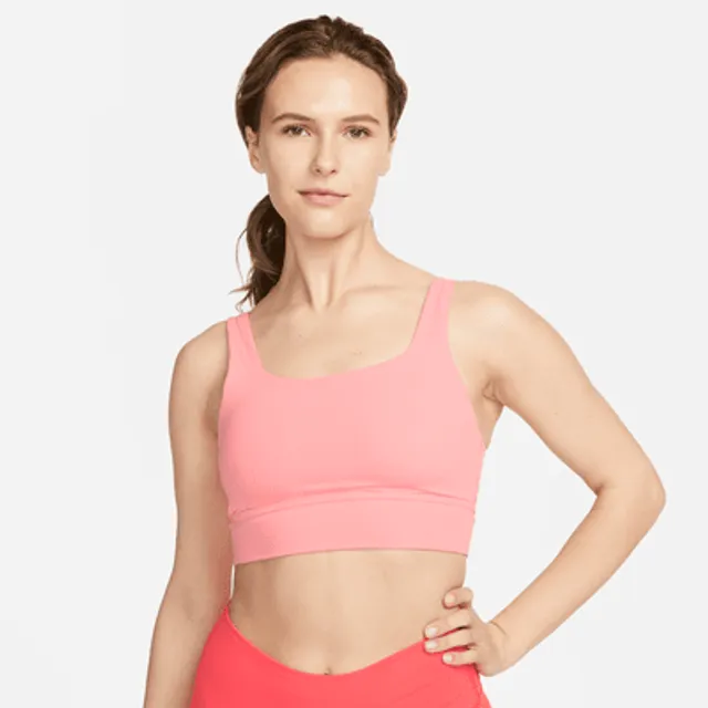 Nike Alate All U Women's Light-Support Lightly Lined Ribbed Sports Bra. UK