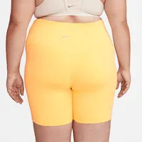 Nike Yoga Women's High-Waisted 7" Shorts (Plus Size). Nike.com