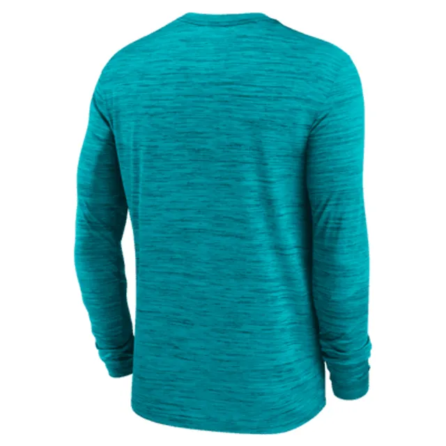 Miami Dolphins Nike Men's NFL Long-Sleeve Top in Green, Size: Small | 00BY01TN9P-05G