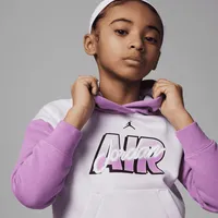 Jordan Blocked Air-Ress Pullover Hoodie Little Kids' Hoodie. Nike.com