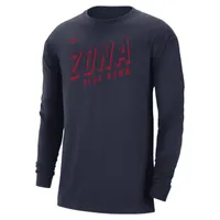 Arizona Men's Nike College Long-Sleeve Max90 T-Shirt. Nike.com