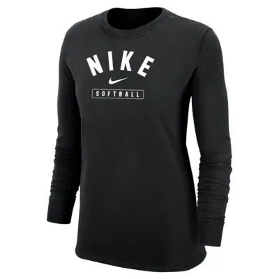 Nike Softball Women's Long-Sleeve T-Shirt. Nike.com