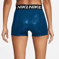 Nike Pro Women's Mid-Rise 3" Printed Training Shorts. Nike.com