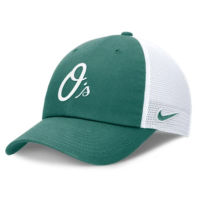 Baltimore Orioles Bicoastal Club Men's Nike MLB Trucker Adjustable Hat. Nike.com