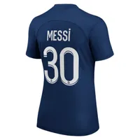 Paris Saint-Germain 2022/23 Stadium Home (Lionel Messi) Women's Nike Dri-FIT Soccer Jersey. Nike.com