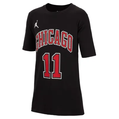 Demar Derozan Chicago Bulls Statement Edition Big Kids' (Boys') Jordan NBA T-Shirt. Nike.com