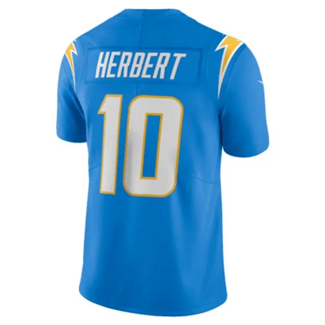 Men's Justin Herbert Jersey Print Scrub Top