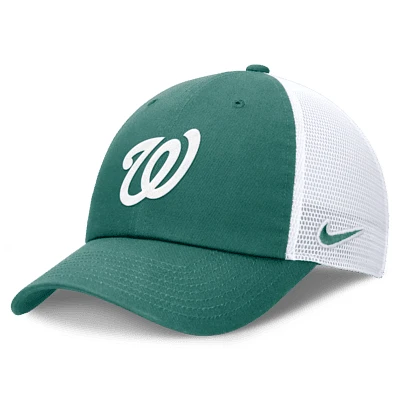 Washington Nationals Bicoastal Club Men's Nike MLB Trucker Adjustable Hat. Nike.com