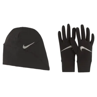 Nike Essential Women's Running Hat and Glove Set. Nike.com