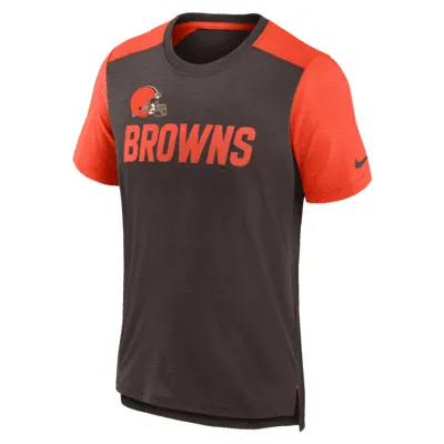 Nike Color Block Team Name (NFL Cleveland Browns) Men's T-Shirt. Nike.com