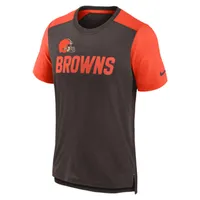 Nike Color Block Team Name (NFL Cleveland Browns) Men's T-Shirt. Nike.com