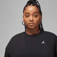 Jordan Brooklyn Women's Fleece Crew (Plus Size). Nike.com