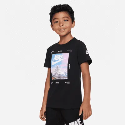 Nike Peak Graphic Tee Little Kids' T-Shirt. Nike.com