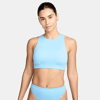 Nike Swim Elevated Essential Women's High-Neck Bikini Top. Nike.com