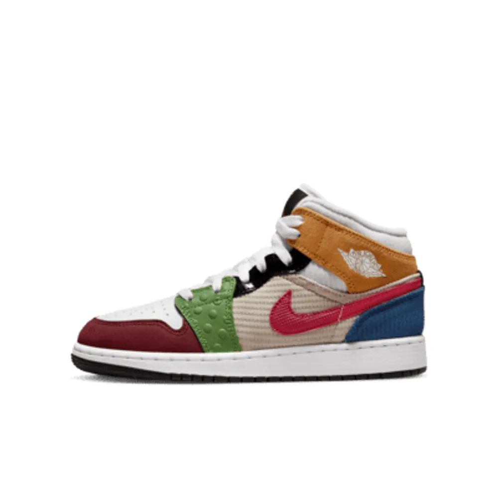 Air Jordan 1 Mid SE Big Kids' Shoes. Nike.com