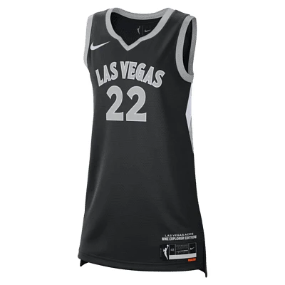 A'ja Wilson Las Vegas Aces 2023 Nike Dri-FIT WNBA Victory Jersey. Nike.com
