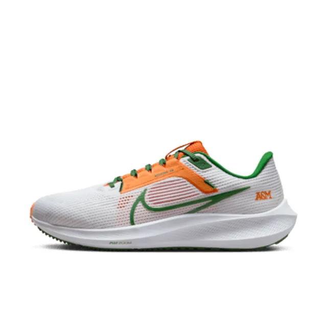 Men's Nike Gray/Orange Miami Dolphins Air Zoom Pegasus 36 Running Shoes