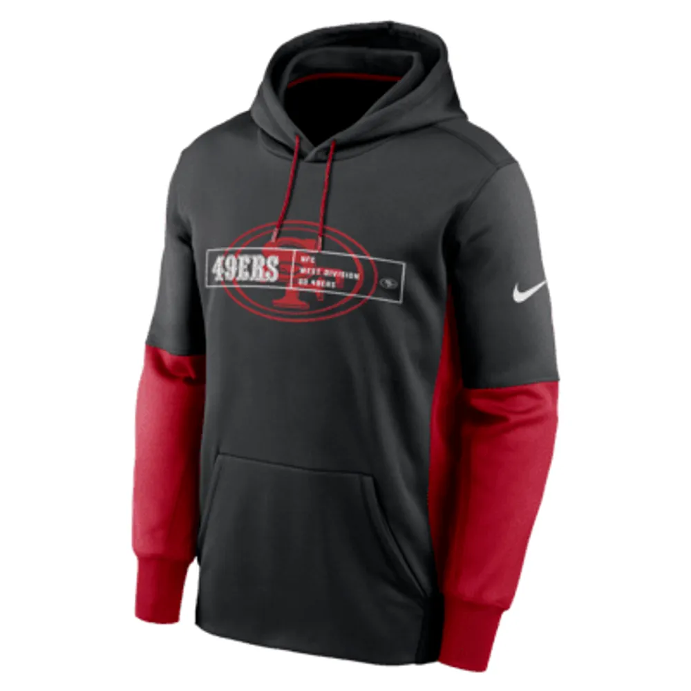 Nike San Francisco 49ers Color Block Men's Nike Therma NFL Pullover Hoodie.  Nike.com