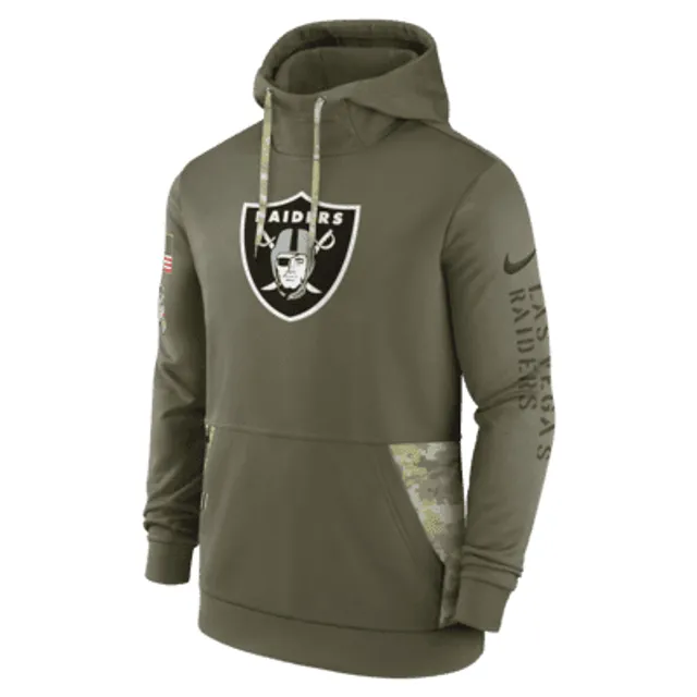 Las Vegas Raiders Nike Reflective Therma Hoodie - Mens