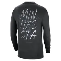 Minnesota Timberwolves Courtside Max90 Men's Nike NBA Long-Sleeve T-Shirt. Nike.com