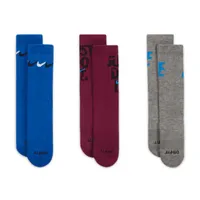 Nike Graphic Dri-FIT Crew Socks (3 Pairs) Little Kids' Socks. Nike.com