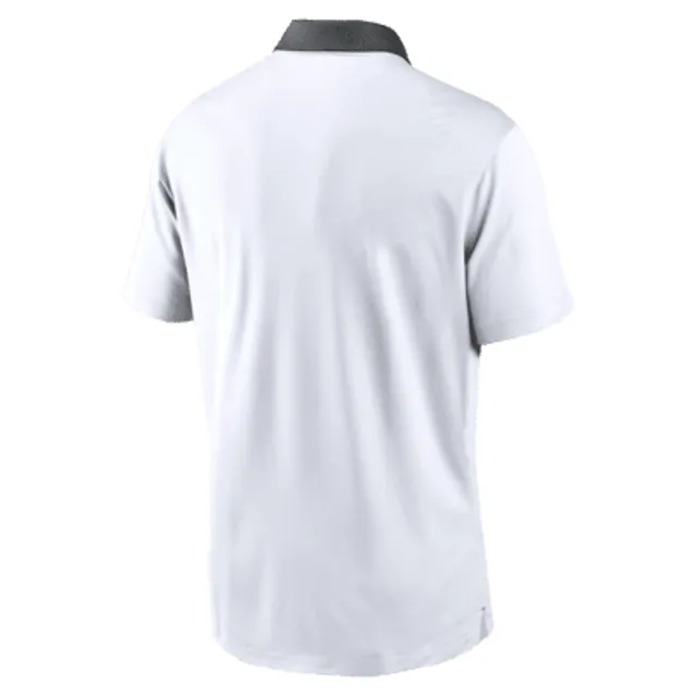 Las Vegas Raiders Sideline Nike Dri-FIT Coach Short Sleeve Polo - Mens