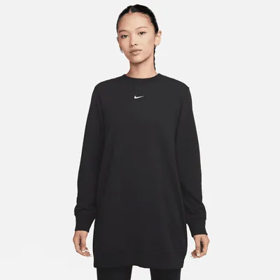 Nike Dri-FIT One Women's Crew-Neck French Terry Tunic. Nike.com