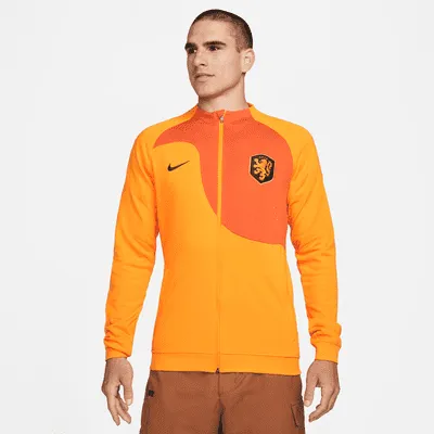 Netherlands Academy Pro Men's Knit Soccer Jacket. Nike.com