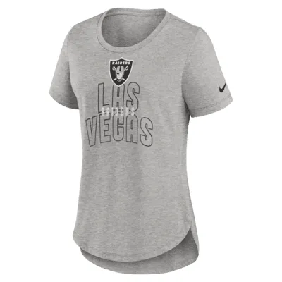 Men's Nike White Las Vegas Raiders Fashion Long Sleeve T-Shirt