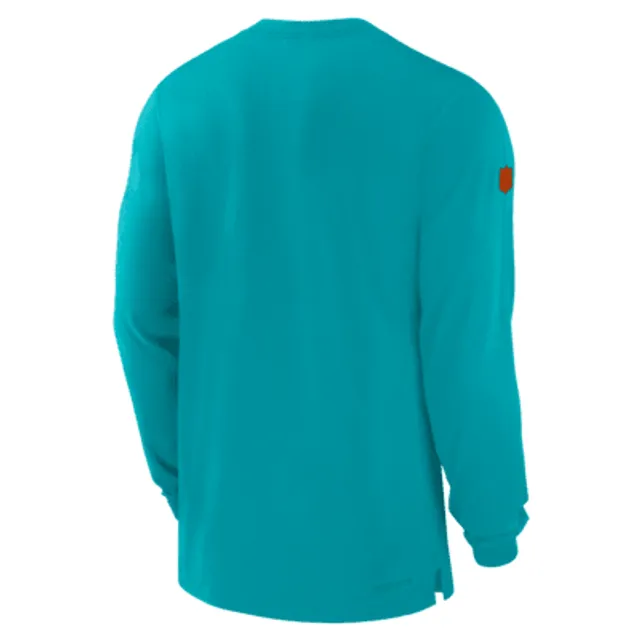 Nike Dri-FIT Sideline Team (NFL Miami Dolphins) Men's Long-Sleeve T-Shirt