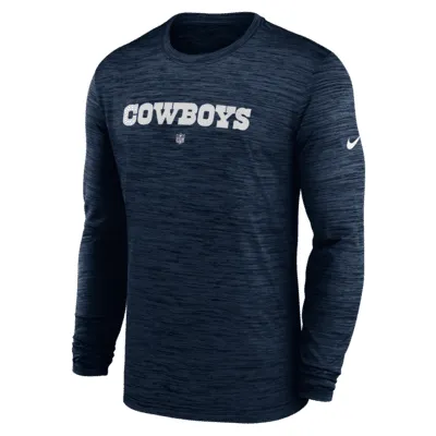 Nike Dri-FIT Sideline Velocity (NFL Dallas Cowboys) Men's Long-Sleeve T-Shirt. Nike.com
