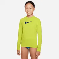 Nike Swoosh Big Kids' (Girls') Long Sleeve Hydroguard. Nike.com