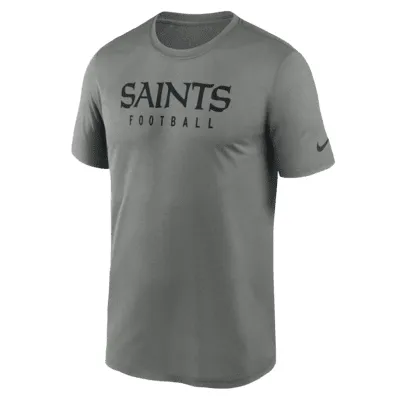 Black New Orleans Saints T-shirt Football Medium M