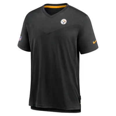 Nike Dri-FIT Lockup Coach UV (NFL Pittsburgh Steelers) Men's Top. Nike.com