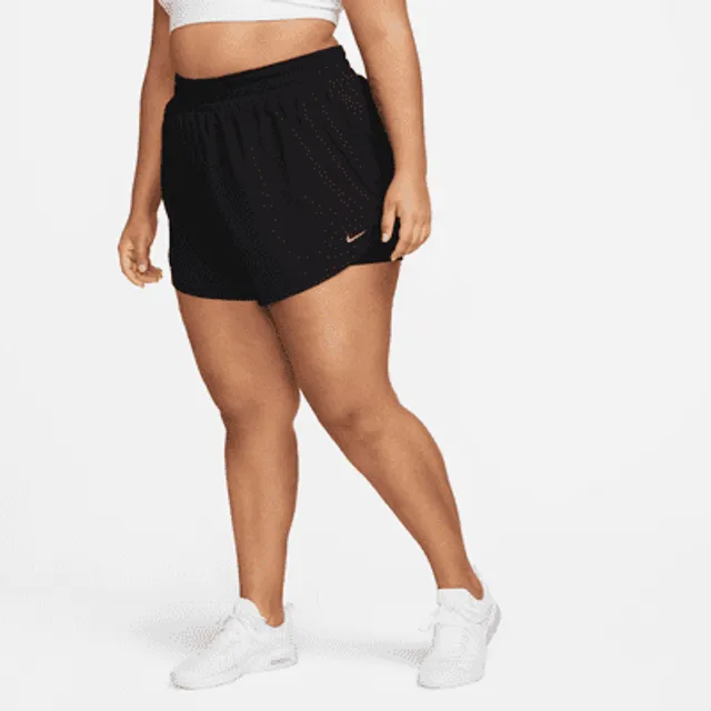 Nike Dri-FIT One Women's High-Waisted 3 2-in-1 Shorts (Plus Size).