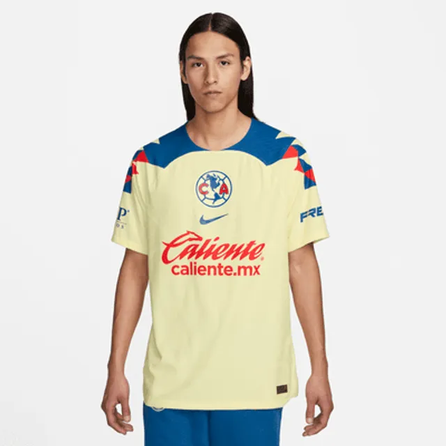 NIKE 2018-2019 Club America Stadium Home Jersey (Lemon Chiffon) (XXL) :  : Clothing & Accessories