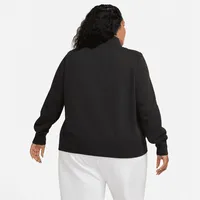 Nike Sportswear Club Fleece Women's 1/2-Zip Sweatshirt (Plus Size). Nike.com