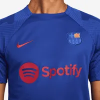 FC Barcelona Strike Men's Nike Dri-FIT Knit Soccer Top. Nike.com