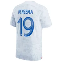 France National Team 2022/23 Vapor Match Away (Karim Benzema) Men's Nike Dri-FIT ADV Soccer Jersey. Nike.com