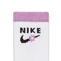 Nike Everyday Plus Kids' Cushioned Crew Socks (3 Pairs). Nike.com