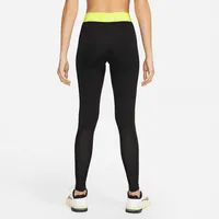 Legging taille mi-haute à empiècements en mesh Nike Pro pour Femme. FR