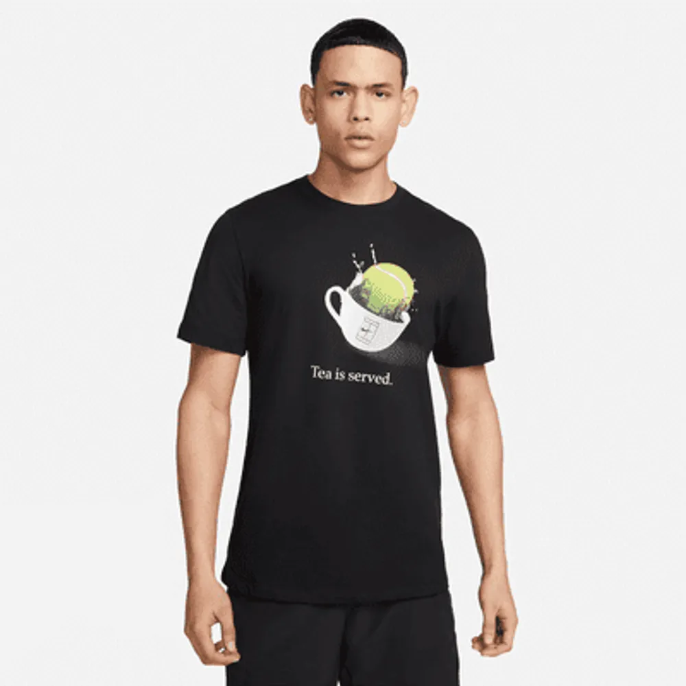 NikeCourt Dri-FIT Men's Tennis T-Shirt. Nike.com