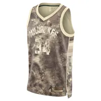 Giannis Antetokounmpo Milwaukee Bucks 2022/23 Select Series Men's Nike Dri-FIT NBA Swingman Jersey. Nike.com