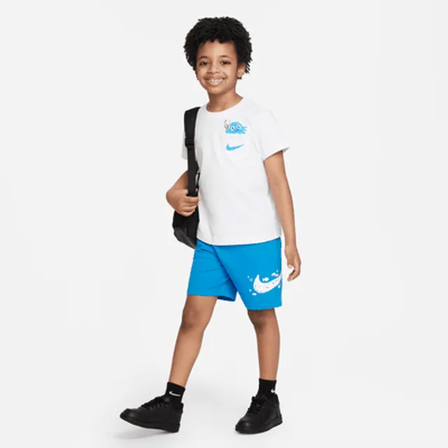 Nike Swoosh Tank Top and Bike Shorts Set Younger Kids' 2-Piece Dri