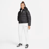 Nike Sportswear Storm-FIT Windrunner Women's Down Hooded Jacket. Nike.com