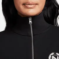Nike Sportswear Women's Oversized 1/2-Zip Crop Fleece Sweatshirt. Nike.com