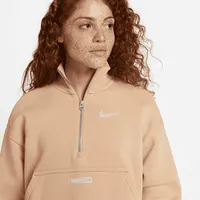 Nike Sportswear Swoosh Women's Fleece 1/4-Zip Top. Nike.com