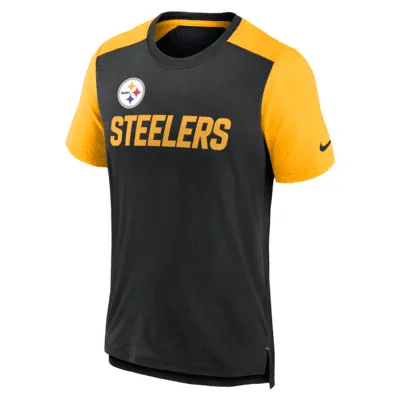 Nike Color Block Team Name (NFL Pittsburgh Steelers) Men's T-Shirt. Nike.com